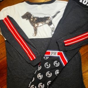 VICTORIA'S SECRET PINK "RARE" BLING OUTFIT